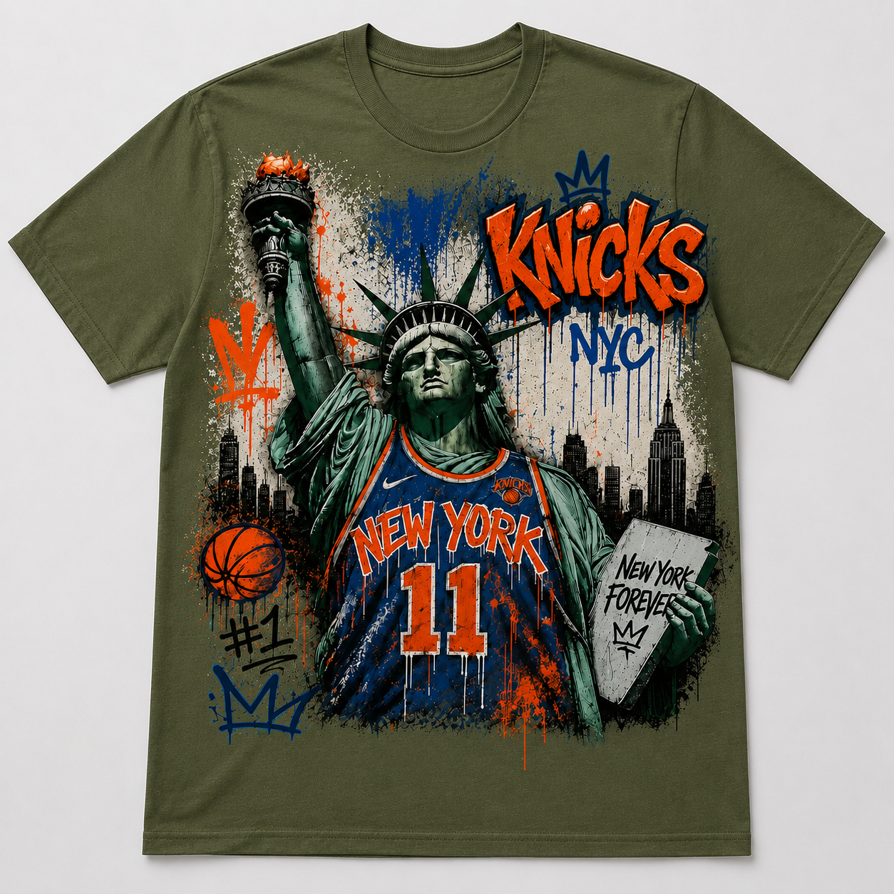 NYC Knicks Liberty Tee