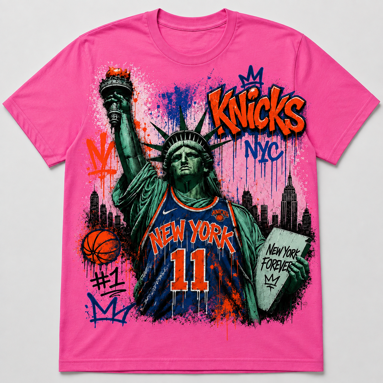 NYC Knicks Liberty Tee