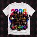 Atlanta Rainbow Bear Family FIFA World Cup 2026 T-Shirt