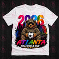 Atlanta 2026 FIFA World Cup Veteran Bear T-Shirt